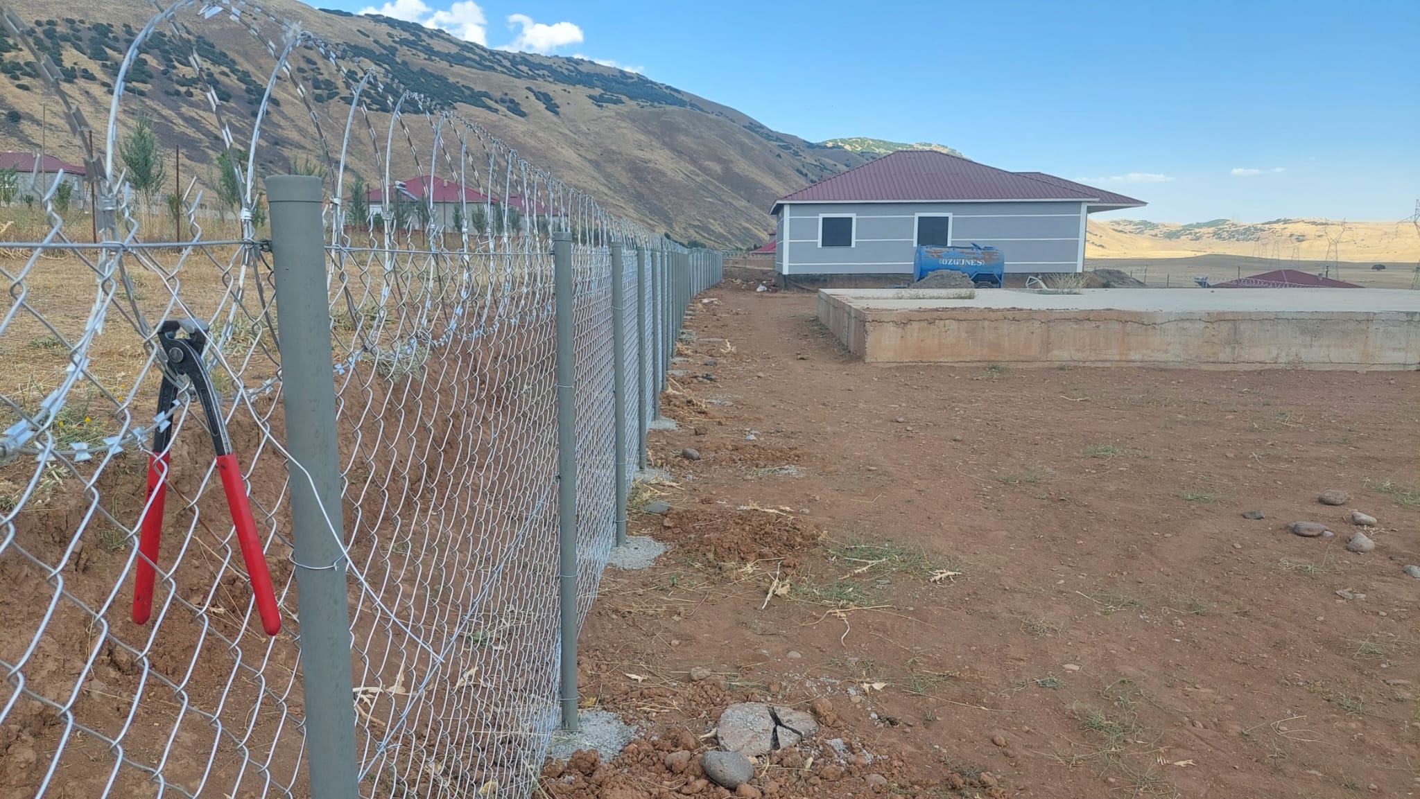 Yuvarlak Boru Direk Çitleri